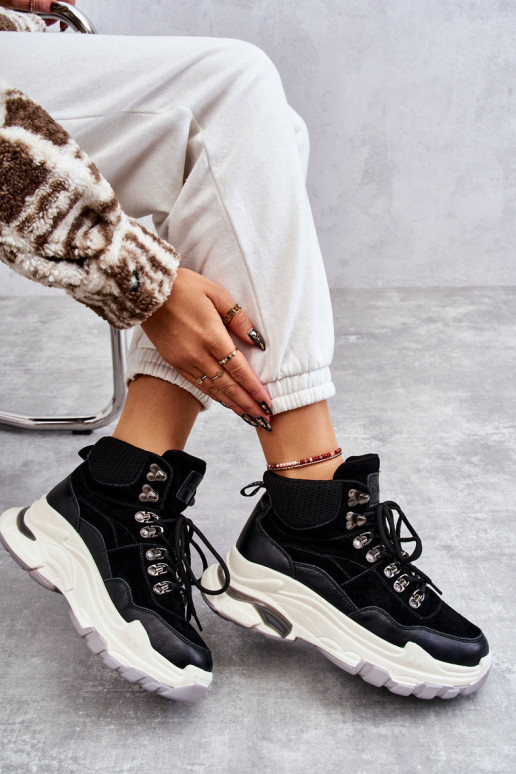   sportiniai bateliai GOE KK2N4098 Juodos spalvos