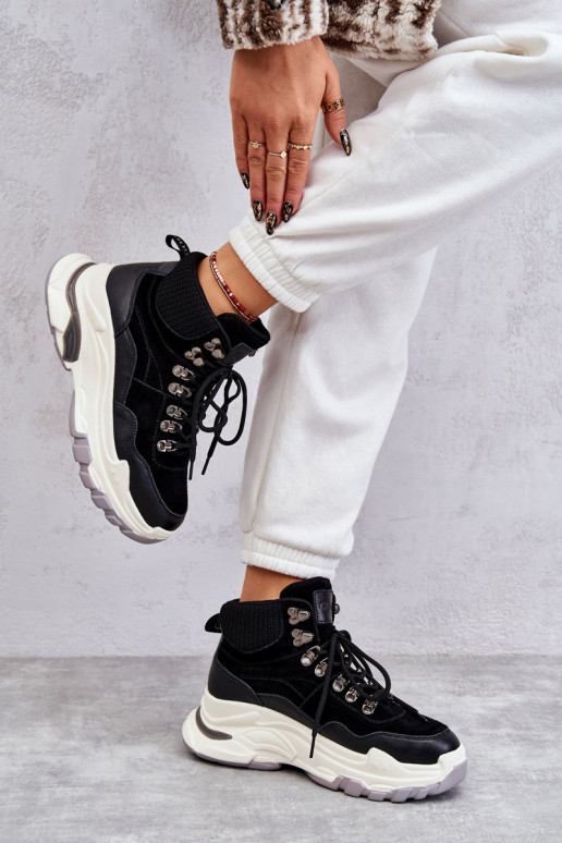   sportiniai bateliai GOE KK2N4098 Juodos spalvos