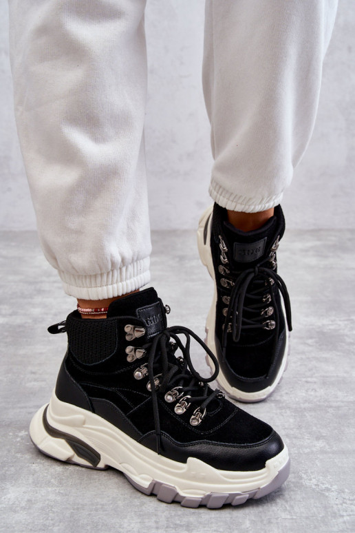   sportiniai bateliai GOE KK2N4098 Juodos spalvos