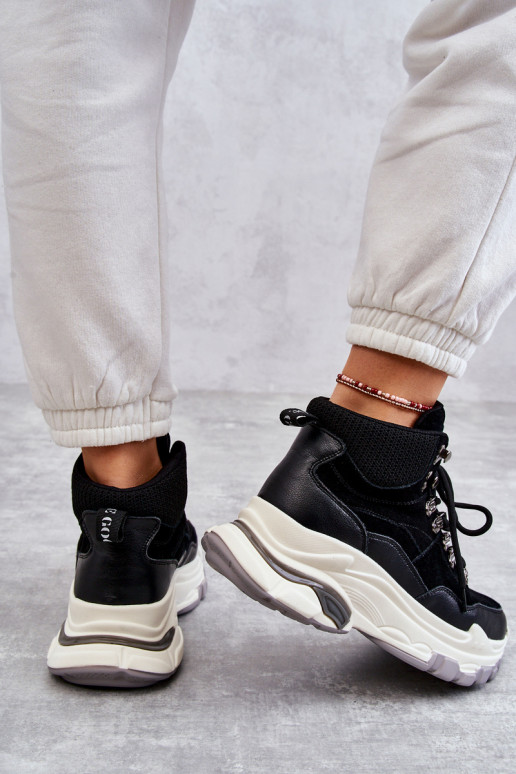   sportiniai bateliai GOE KK2N4098 Juodos spalvos