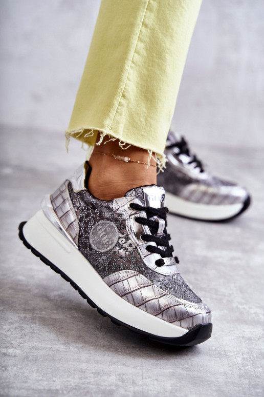  sportiniai bateliai  GOE KK2N4083 sidabro spalvos