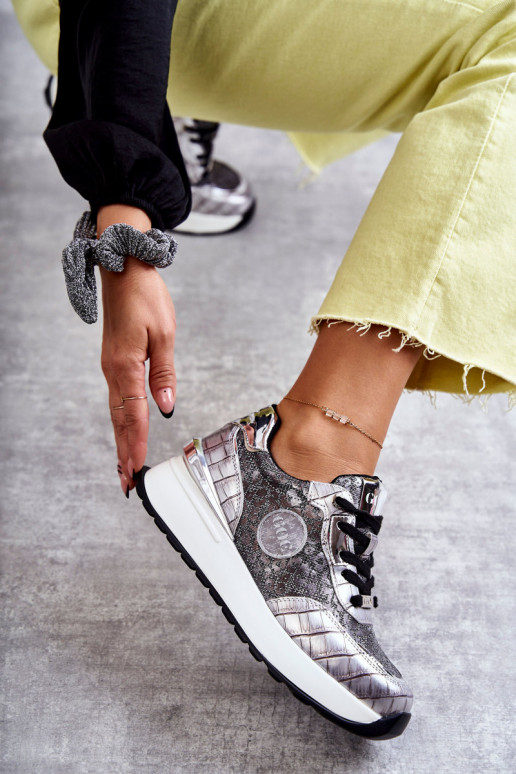  sportiniai bateliai  GOE KK2N4083 sidabro spalvos