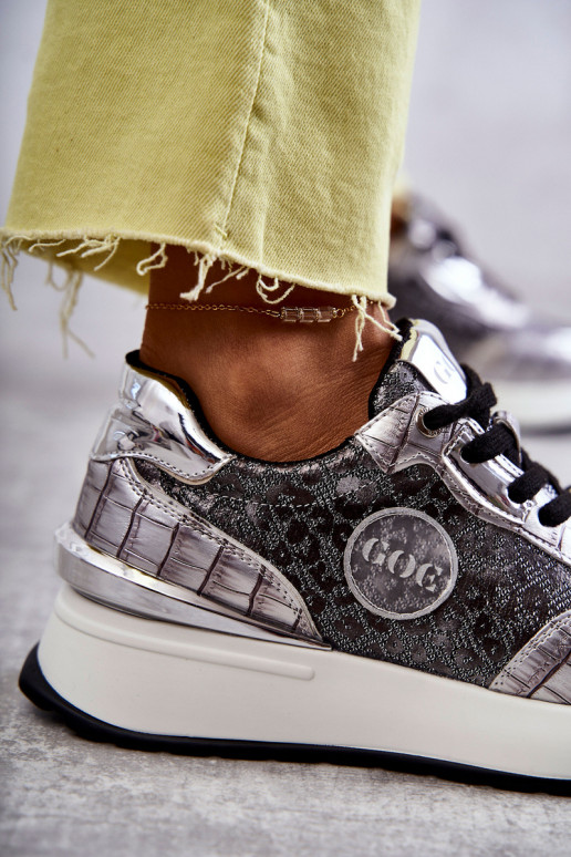  sportiniai bateliai  GOE KK2N4083 sidabro spalvos