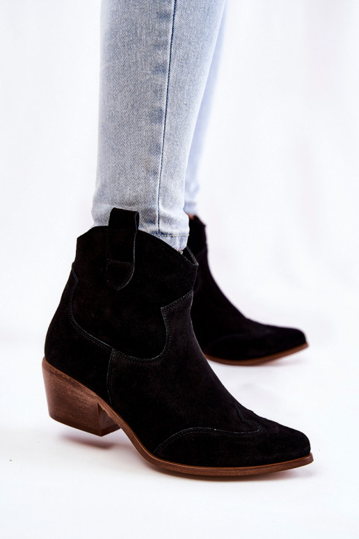  Aulinukai smailiomis nosytėmis  Shoes 3236 Juodos spalvos