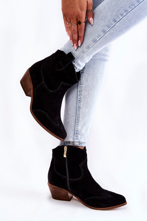  Aulinukai smailiomis nosytėmis  Shoes 3236 Juodos spalvos