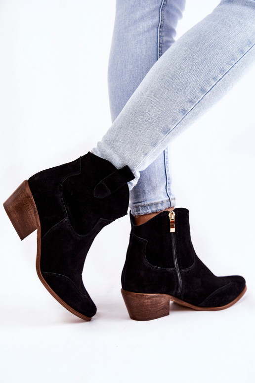  Aulinukai smailiomis nosytėmis  Shoes 3236 Juodos spalvos