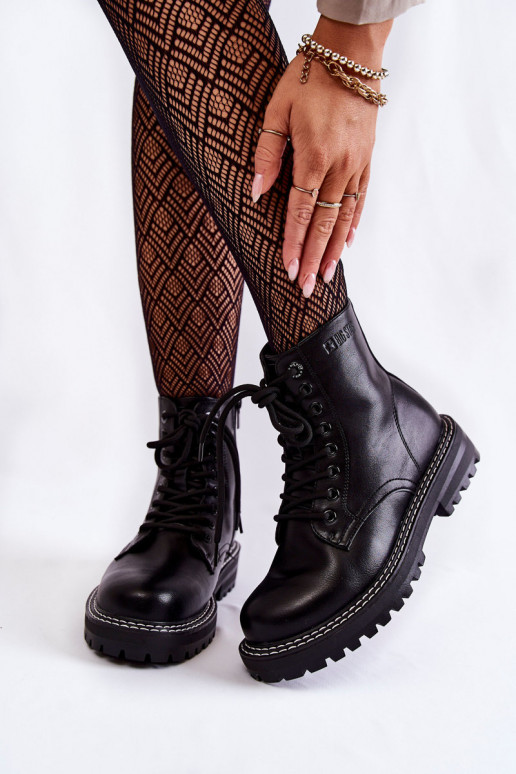  Aulinukai su platforma Big Star KK274538 Juodos spalvos