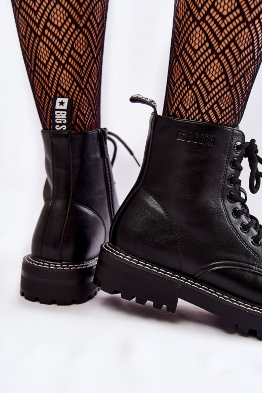  Aulinukai su platforma Big Star KK274538 Juodos spalvos