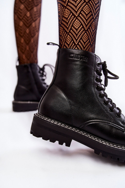  Aulinukai su platforma Big Star KK274538 Juodos spalvos