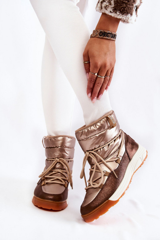  sniego batai Memory Foam Big Star KK274276 aukso-rudos spalvos