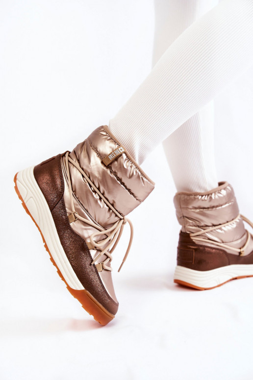  sniego batai Memory Foam Big Star KK274276 aukso-rudos spalvos