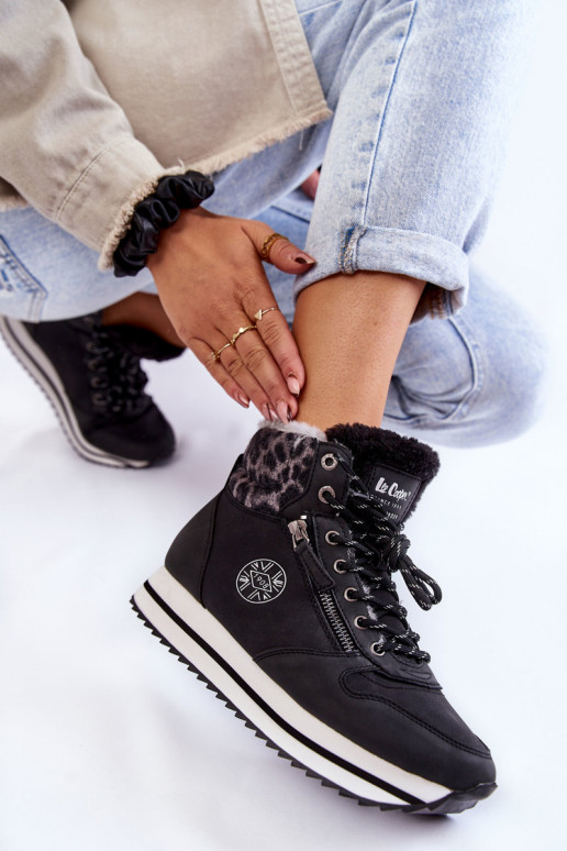  Aulinukai pašiltinti Lee Cooper LCJ-22-31-1448 Juodos spalvos