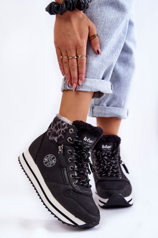  Aulinukai pašiltinti Lee Cooper LCJ-22-31-1448 Juodos spalvos