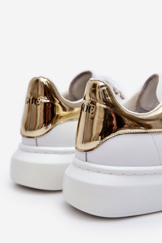  sportiniai bateliai GOE LL2N4011 Baltos-aukso spalvos