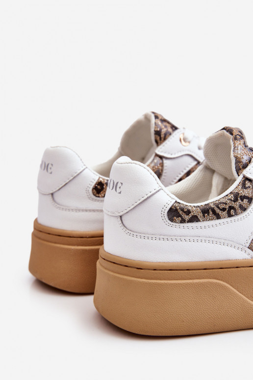  Patogūs sportbačiai GOE LL2N4052 Baltos-smėlio spalvos