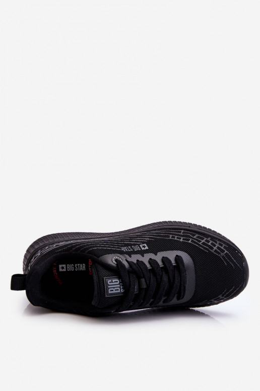   sportiniai bateliai Memory Foam System Big Star LL274662 Juodos spalvos