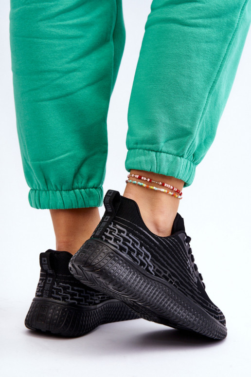   sportiniai bateliai Memory Foam System Big Star LL274662 Juodos spalvos