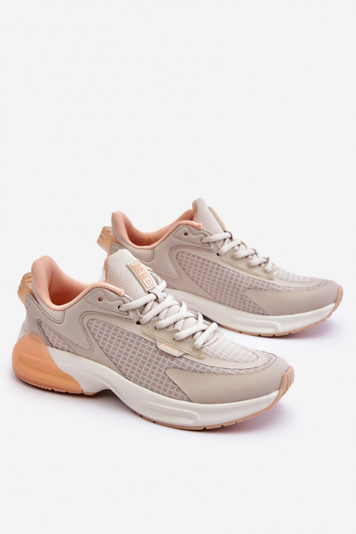 Patogūs sportbačiai Memory Foam System Big Star LL274336 smėlio spalvos