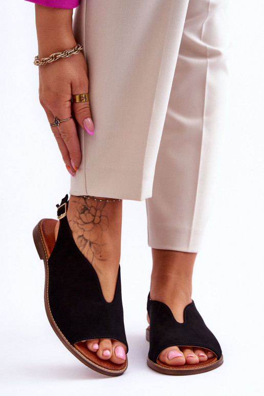 Moteriškos zomšinės basutės  Shoes 3220/X smėlio spalvos