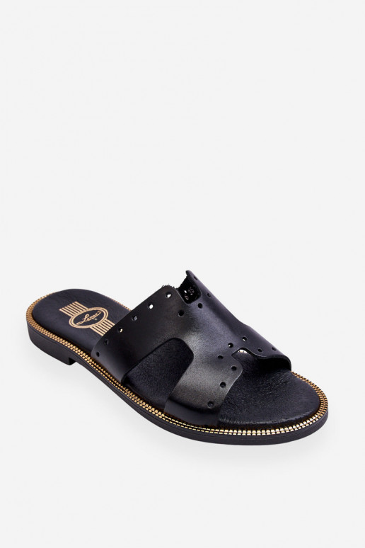 Zazoo 40326  Šlepetės  Juodos spalvos