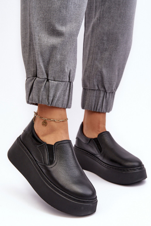   sportiniai bateliai  su platforma Juodos spalvos Lemar Manish