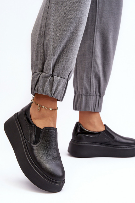   sportiniai bateliai  su platforma Juodos spalvos Lemar Manish