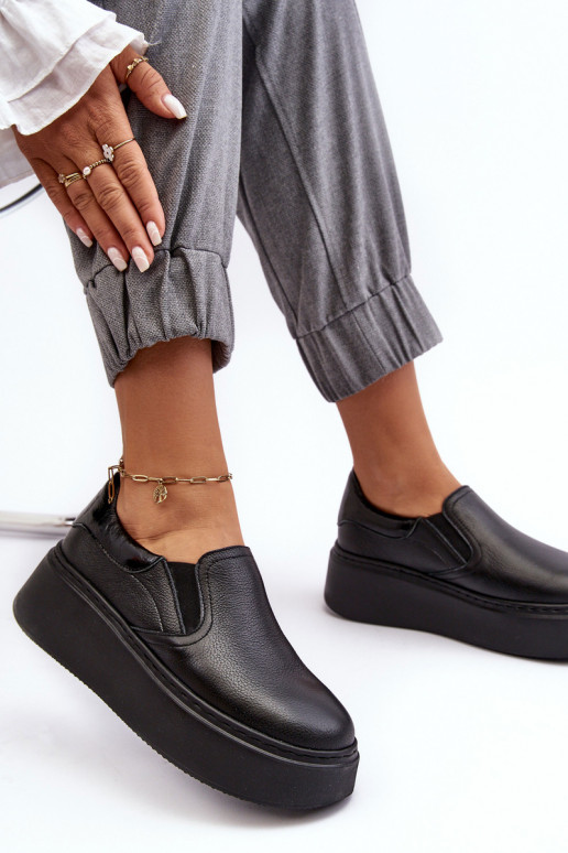   sportiniai bateliai  su platforma Juodos spalvos Lemar Manish