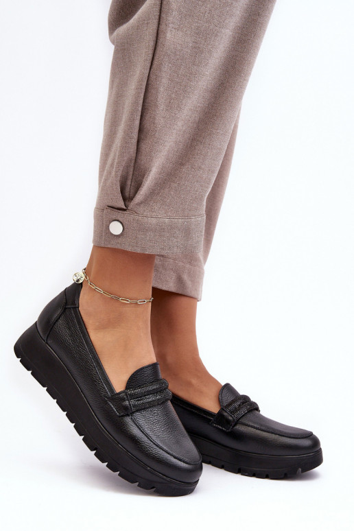   batai su platforma su ornamentais Juodos spalvos Lemar Lehira