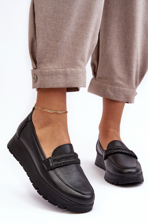   batai su platforma su ornamentais Juodos spalvos Lemar Lehira