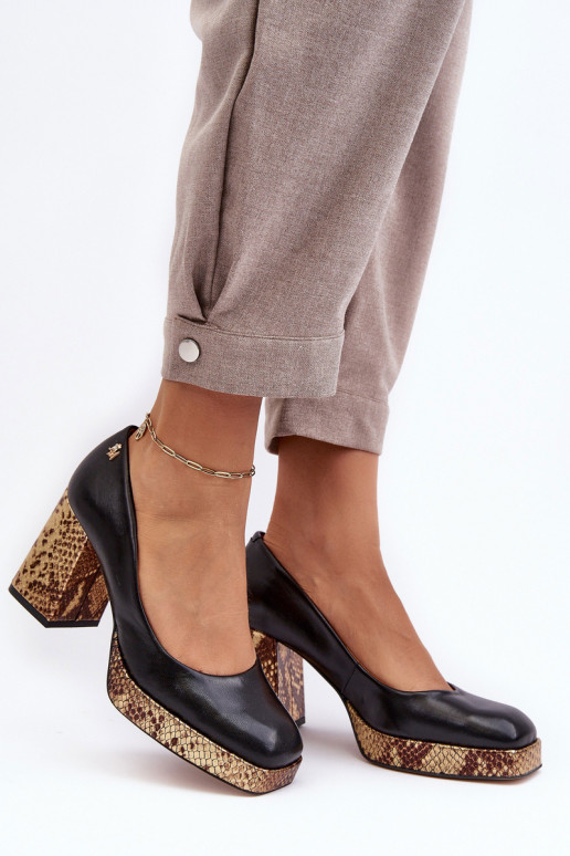    Bateliai Laura Messi 2599 Juodos spalvos