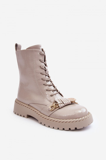 su lako efektu aulinukai su ornamentais D&A MR870-67 pilkos spalvos 2