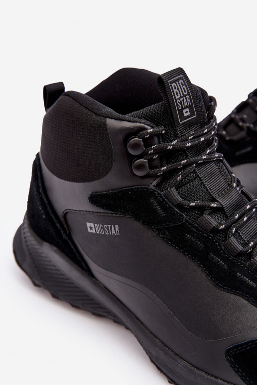  žygio batai pašiltinti Juodos spalvos Big Star MM174334