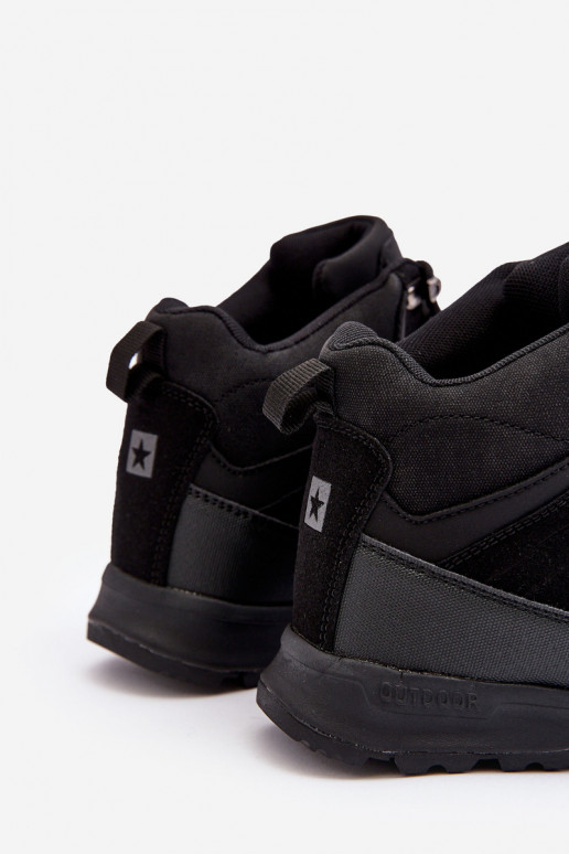  Pašiltinti žygio batai Juodos spalvos Big Star MM274481