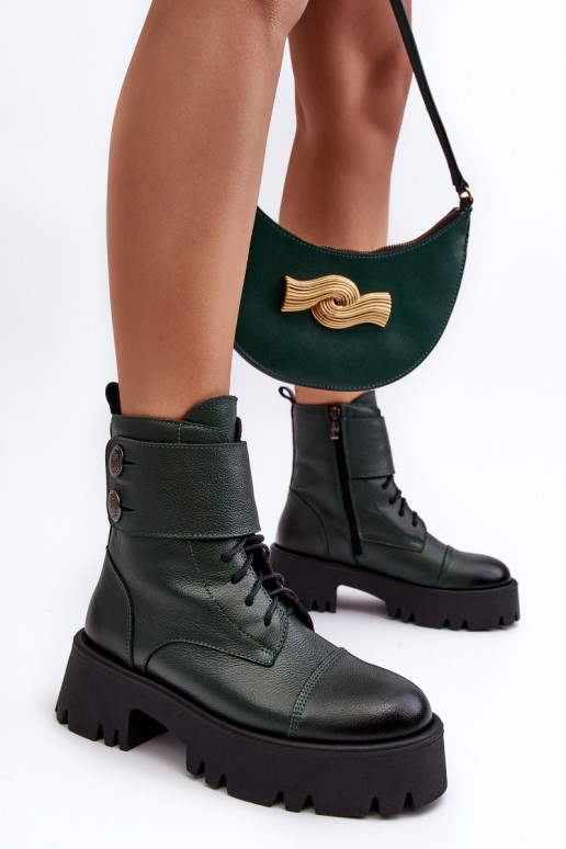   Auliniai batai žalios spalvos Lemar Anceria