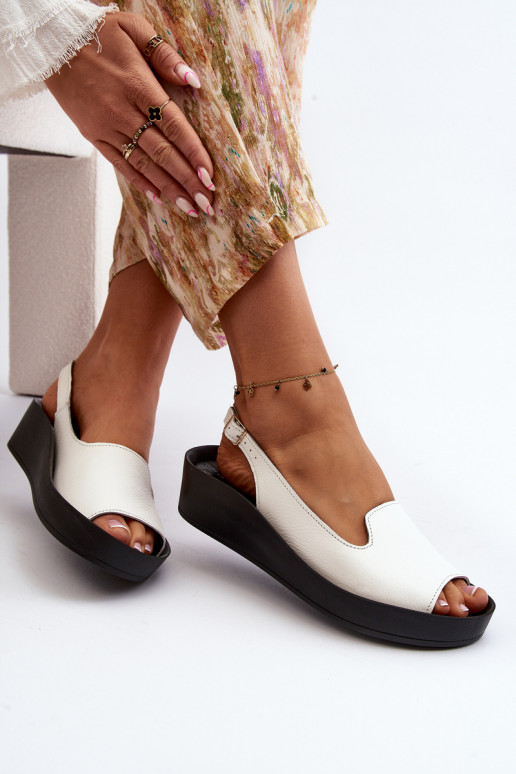 Zazoo 2893 Moteriškos basutės   na j Podeszwie baltos spalvos