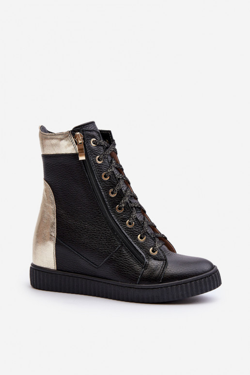 Zazoo 3081   Laisvalaikio bateliai  Juodos spalvos