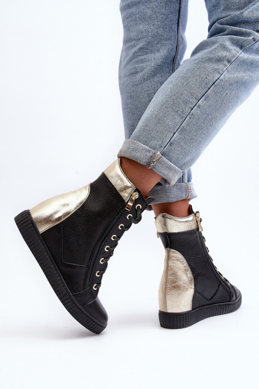 Zazoo 3081   Laisvalaikio bateliai  Juodos spalvos