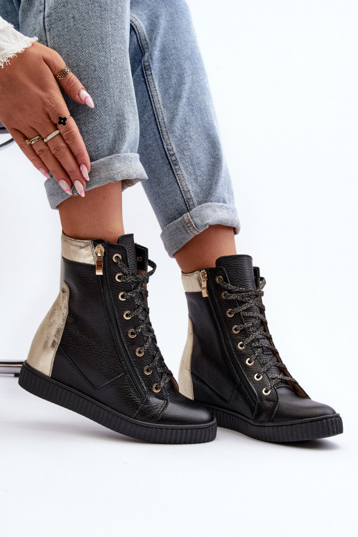 Zazoo 3081   Laisvalaikio bateliai  Juodos spalvos