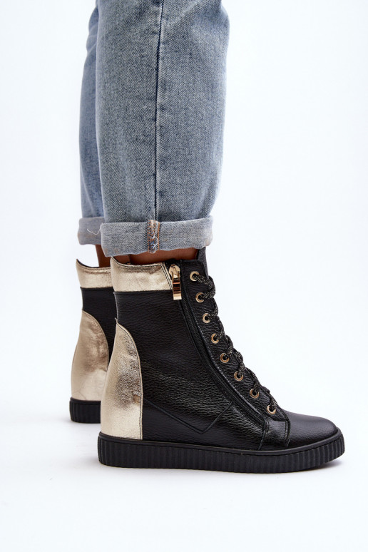 Zazoo 3081   Laisvalaikio bateliai  Juodos spalvos