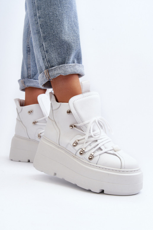 Zazoo 3416    sportiniai bateliai baltos spalvos