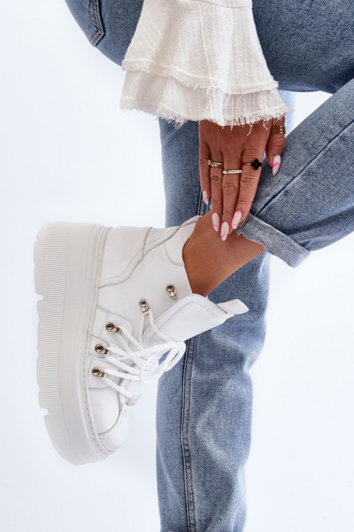 Zazoo 3416    sportiniai bateliai baltos spalvos