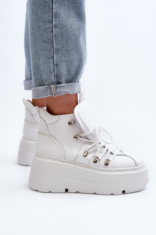 Zazoo 3416    sportiniai bateliai baltos spalvos