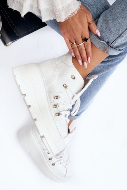 Zazoo 3416    sportiniai bateliai baltos spalvos