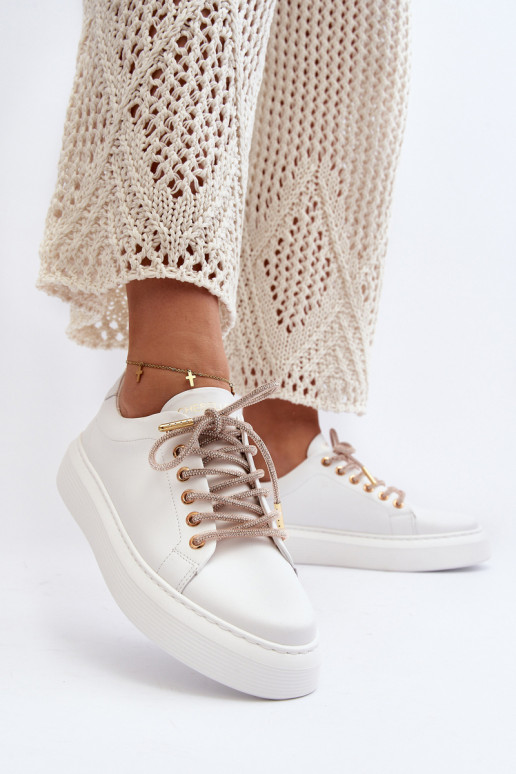    sportiniai bateliai CheBello 4362 baltos spalvos