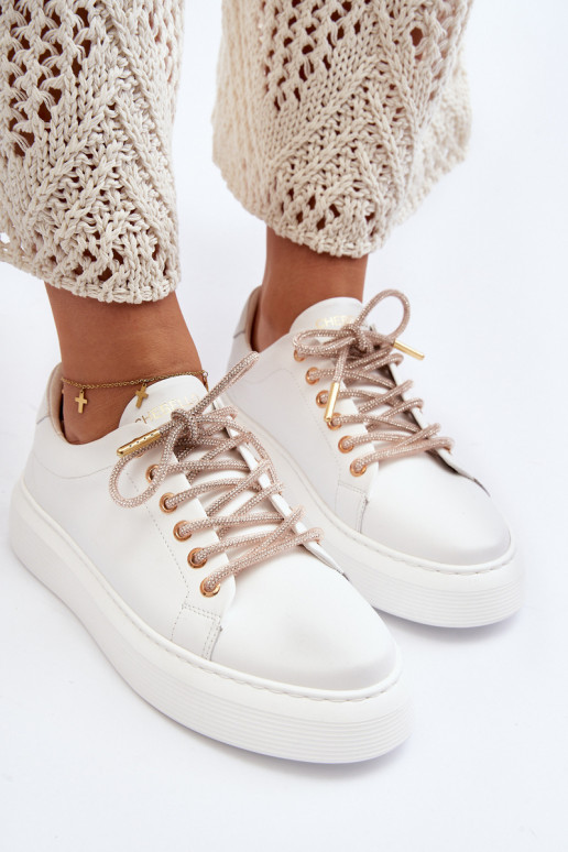    sportiniai bateliai CheBello 4362 baltos spalvos