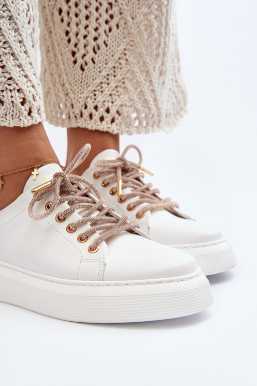    sportiniai bateliai CheBello 4362 baltos spalvos