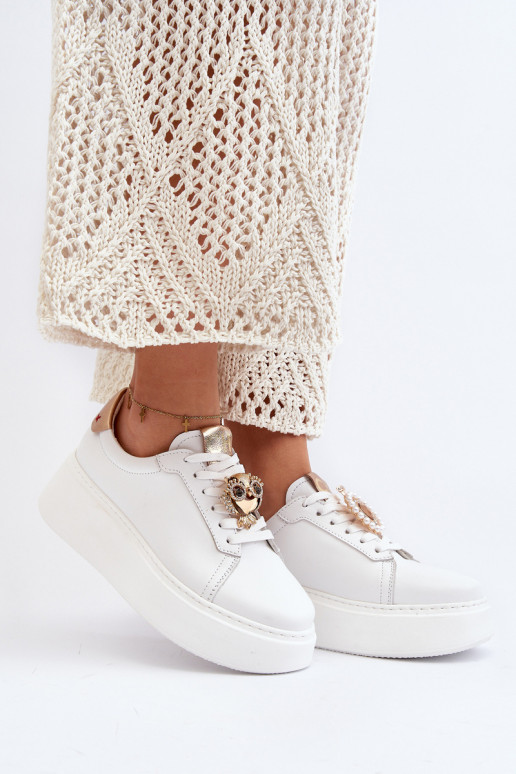     modelio batai CheBello 4411 baltos spalvos