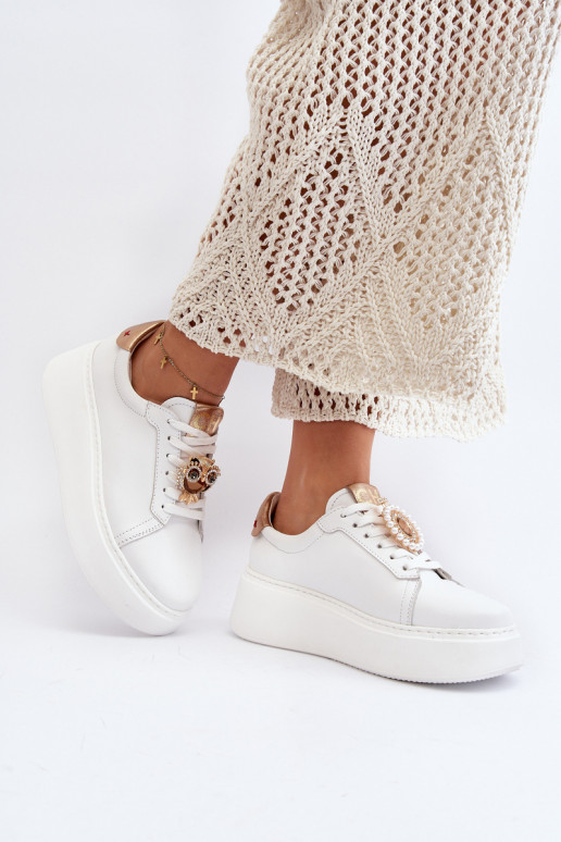     modelio batai CheBello 4411 baltos spalvos