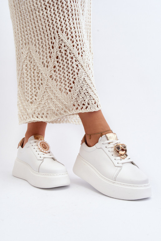     modelio batai CheBello 4411 baltos spalvos