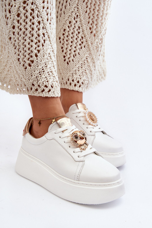     modelio batai CheBello 4411 baltos spalvos